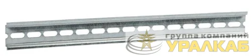 DIN-рейка перфорированная L400 NR-001-14 оцинк. (уп.10шт) Эра Б0036466 детальная картинка