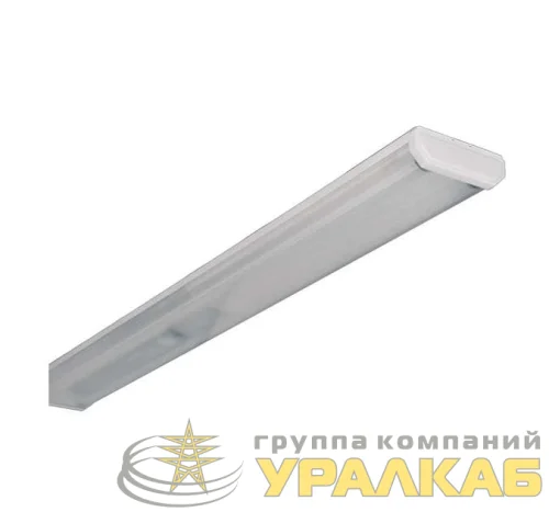 Светильник ЛПО01-2х18-002 Кристалл 2х18Вт G13 IP20 офисный накладной некомпенсир. Ксенон 