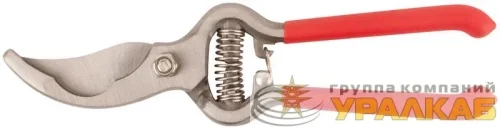 Секатор "Стандарт" режущие кромки внахлест цельнокованый ПВХ покрытие ручек 200мм FIT 