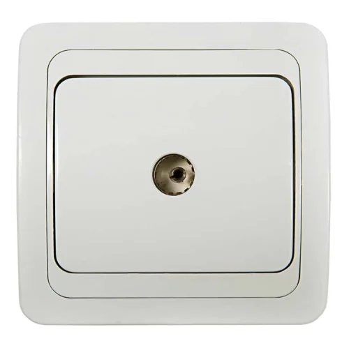 Розетка TV СП Classico 2027 16А IP20 бел. ASD / IN HOME 4690612000411 детальная картинка