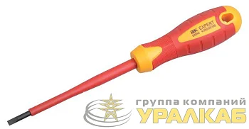 Отвертка шлицевая Expert 5.5х1.0х125мм 1000В IEK TSC-2SL-5125