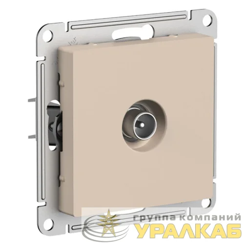 Розетка телевизионная TV AtlasDesign коннектор механизм песочн. SE 