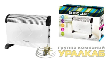 Тепловентилятор ELX-СH01-C01 220-240В 750/1250/2000Вт бел. Ergolux 14544