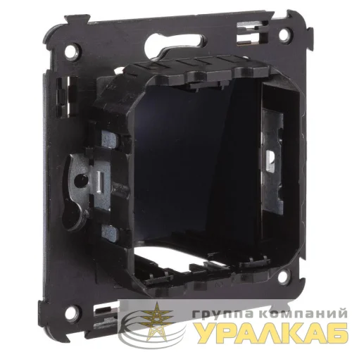 Вывод кабеля из стены "Avanti" "Черный квадрат" DKC 4402983 детальная картинка
