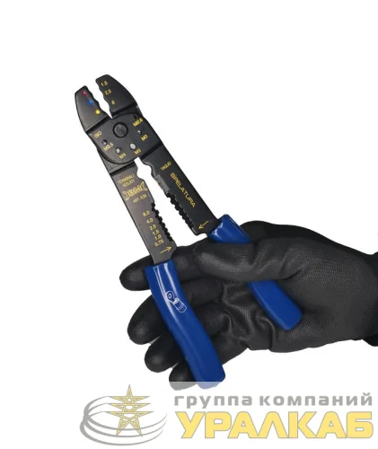 Пресс-клещи для изолированных кабельных наконечников 0.5-6кв.мм BM BM-536 детальная картинка
