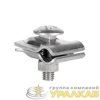 Зажим прута универсальный малый (пластина 30х30мм) NI PROxima EKF lp-51510-ni