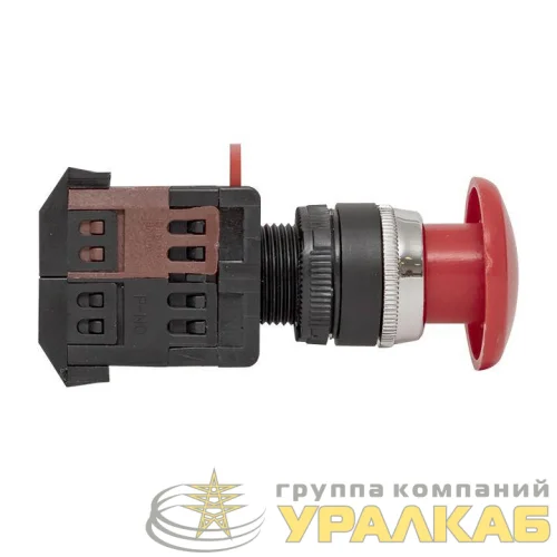 Кнопка "Грибок" AEA-22 NO+NC красн. EKF pbn-aea-r детальная картинка
