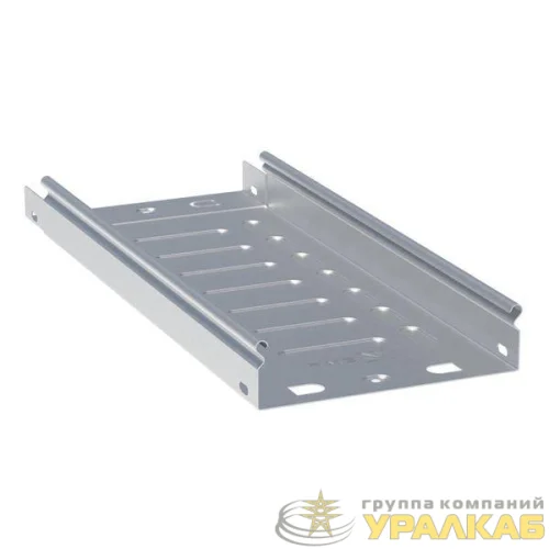 Лоток листовой неперфорир. 100х50 L3000 сталь 0.7мм EKF 