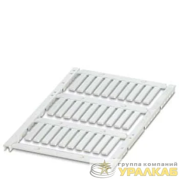 Маркировка для проводов UCT-WMT (23х4) 30 табличек на пластине (1шт = 1пластина) Phoenix Contact 0801453