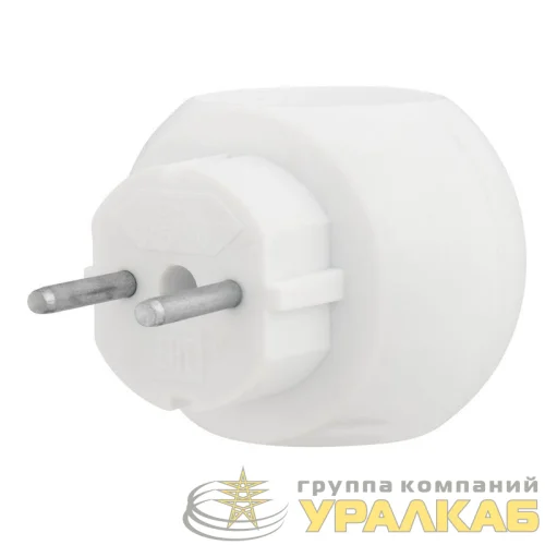 Разветвитель 3-м 6А IP20 Шар 220В бел. Rexant 11-1063 детальная картинка