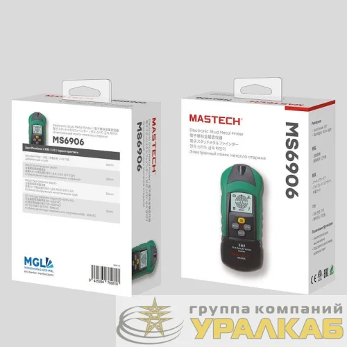 Детектор металла MS6906 Mastech 13-1210 детальная картинка
