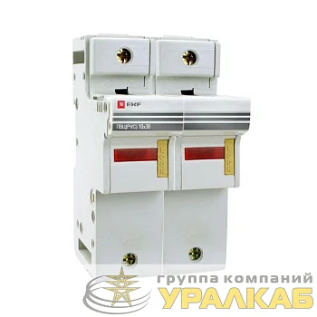 Предохранитель-разъединитель для ПВЦ 10х38 2п EKF pr-10-38-2