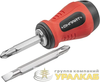 Отвертка двухсторонняя 82 994 OHT-Оt02-DS-PH2-SL6-40 ОНЛАЙТ 82994