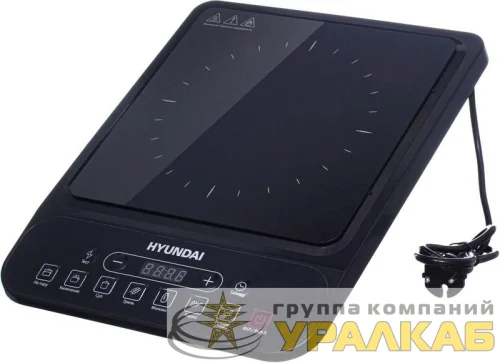 Плита индукционная HYC-0101 (настольная) черн. стеклокерамикаHYUNDAI 1200724 детальная картинка