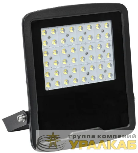 Прожектор светодиодный СДО 08-150 PRO 30град. 5000К IP65 черн. IEK LPDO8-01-150-030-50-K02 детальная картинка