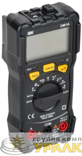 Мультиметр цифровой DM1A ARMA2L 5 IEK A2L5-DM11-01 детальная картинка