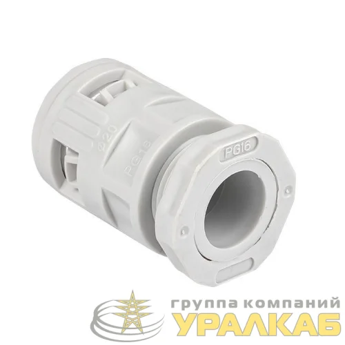 Коннектор для гофр. трубы 20мм (уп.50шт) Plast EKF kn-t-20 детальная картинка