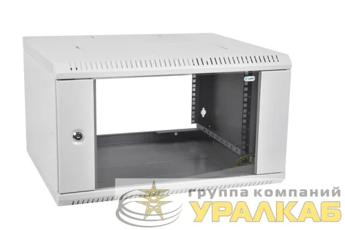 Шкаф коммутационный ШРН-Э-6.350 6U 600х350мм передн. двери стекл несъемн.бок.пан. сер. ЦМО 892814 детальная картинка Шкаф коммутационный ШРН-Э-6.350 6U 600х350мм передн. двери стекл несъемн.бок.пан. сер. ЦМО 892814 детальная картинка