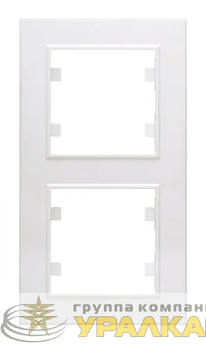 Рамка 2-м Karea вертик. бел. Makel 56001707 детальная картинка
