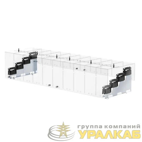 Комплект зашитного кожуха ступенчатой шинной системы 4P DKC R5BBLPH4P детальная картинка