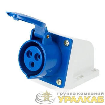 Розетка 113 стационарная 2P+PE 16А 220В IP44 Rexant 
