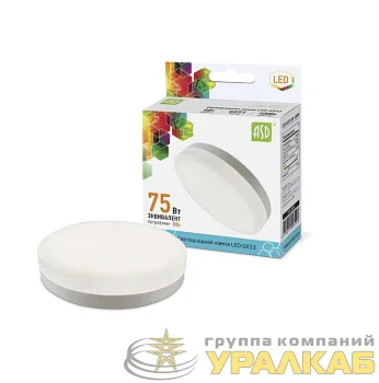Лампа светодиодная LED-GX53-standard 8Вт таблетка 4000К нейтр. бел. GX53 720лм 160-260В ASD 4690612005102