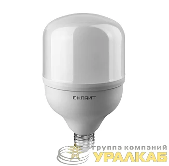 Лампа светодиодная высокомощная 82 903 OLL-T100-40-230-865-E27E40 40Вт 6500К холод. бел. E27/E40 3200лм 176-264В ОНЛАЙТ 82903