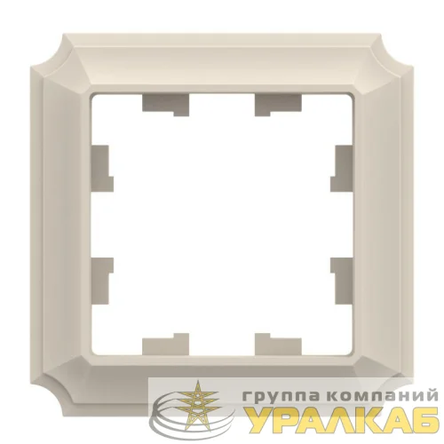 Рамка 1-пост. AtlasDesign Antique беж. SE ATN100201 детальная картинка