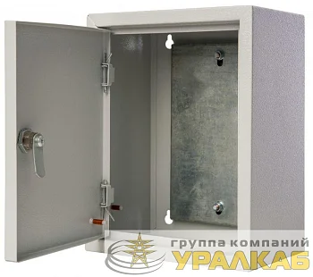 Корпус навесной ЩМП-00 270х210х140 IP31 с монтаж. панелью метал. DEKraft 