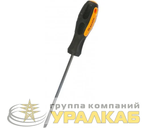 Отвертка шлицевая SL6 150мм Вихрь 73/6/2/10 детальная картинка