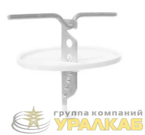 Розетка потолочная с удлинен. осью бел. SE 