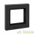 Рамка 1-м Эпика IP44 пластик черн. EKF 