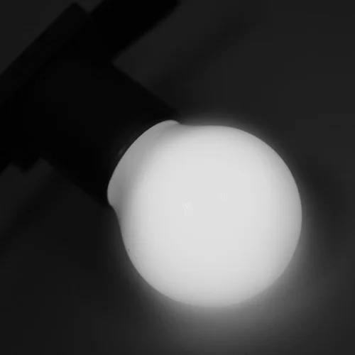 Лампа светодиодная 1Вт шар d45 5LED бел. E27 Neon-Night 405-115 детальная картинка