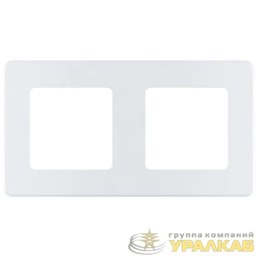 Рамка 2-м Inspiria жемчуж. IEK 