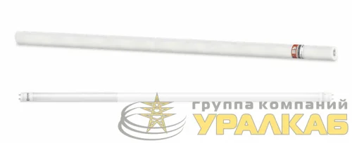 Лампа светодиодная LED-T8-М-PRO 20Вт трубчатая с двухсторонним цоколем матовая 4000К нейтр. бел. G13 2000лм 230В 1200мм неповоротн. IN HOME 4690612030975 детальная картинка