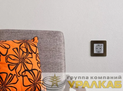 Рамка 1-м Inspiria бронз. Leg 673939 детальная картинка