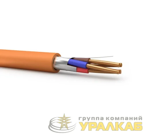 Кабель КПСЭнг(А)-FRHF 2х2х0.75 300В (бухта) (м) ИВКЗ 00-00026191 детальная картинка