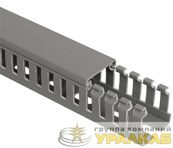 Кабель-канал перфорированный 25х25 L2000 ИМПАКТ серия М IEK CKM50-025-025-1-K03
