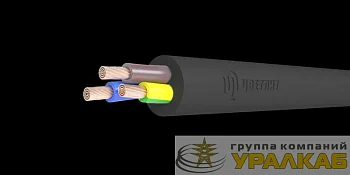 Кабель КГ-ХЛ 3х2.5 (N PE) 220/380-3 (м) Цветлит 