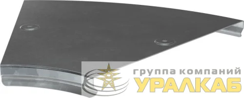 Крышка угла плавного 45град. тип Г01 ESCA 200мм HDZ IEK 