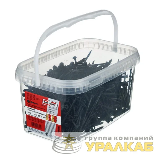 Саморез ШСГД 4.2х75 (уп.3кг) Tech-KREP 126646 детальная картинка