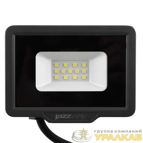 Прожектор светодиодный PFL-C3 10Вт 6500К IP65 ДО закален. прозр. стекло JazzWay 5023529A детальная картинка