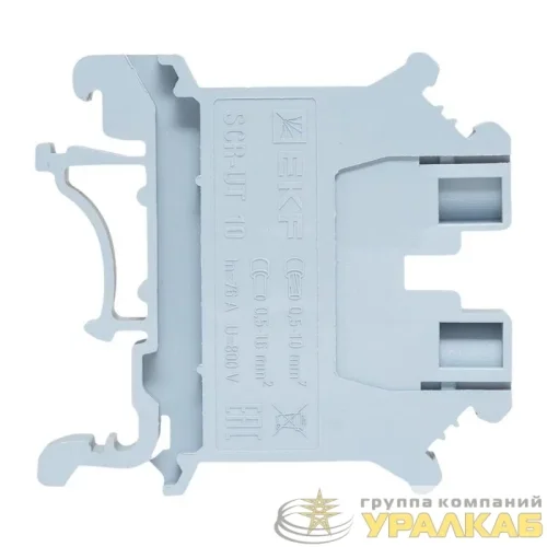 Колодка клеммная винтовая 10 UT сер. EKF 