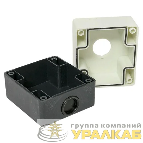 Корпус КП 101 1 кнопка бел. EKF cpb-101-w детальная картинка