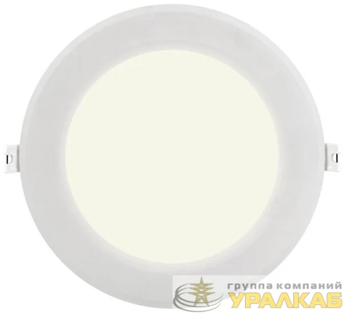 Светильник светодиодный ДВО 1715 15Вт 4000К IP40 даунлайт встраив. круг бел. IEK LDVO0-1715-15-4000-K01 детальная картинка