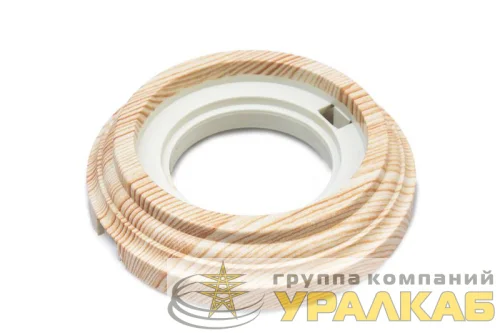 Рамка 1-м Лизетта ретро ABS-пластик карельская сосна Bironi BF1-610-13/PL детальная картинка
