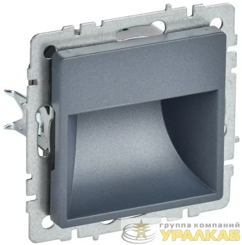 Подсветка светодиодная BRITE встраив. ПЛ20-БрМ механизм маренго IEK 