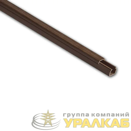 Кабель-канал 12х12 L2000 пластик дуб (темн. основа) Ruvinil РКК-12х12-08М детальная картинка