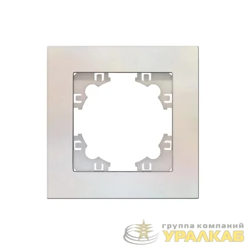 Рамка 1-м Афина жемчуг Universal A0053-OBr детальная картинка
