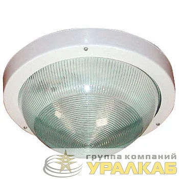Светильник НПП 03-100-001 "Селена 1" 1х100Вт E27 IP65 корпус бел. Элетех 1005500139